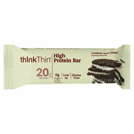 THINK PRODUCTS THIN BAR, COOKIES&CREAM 364975
